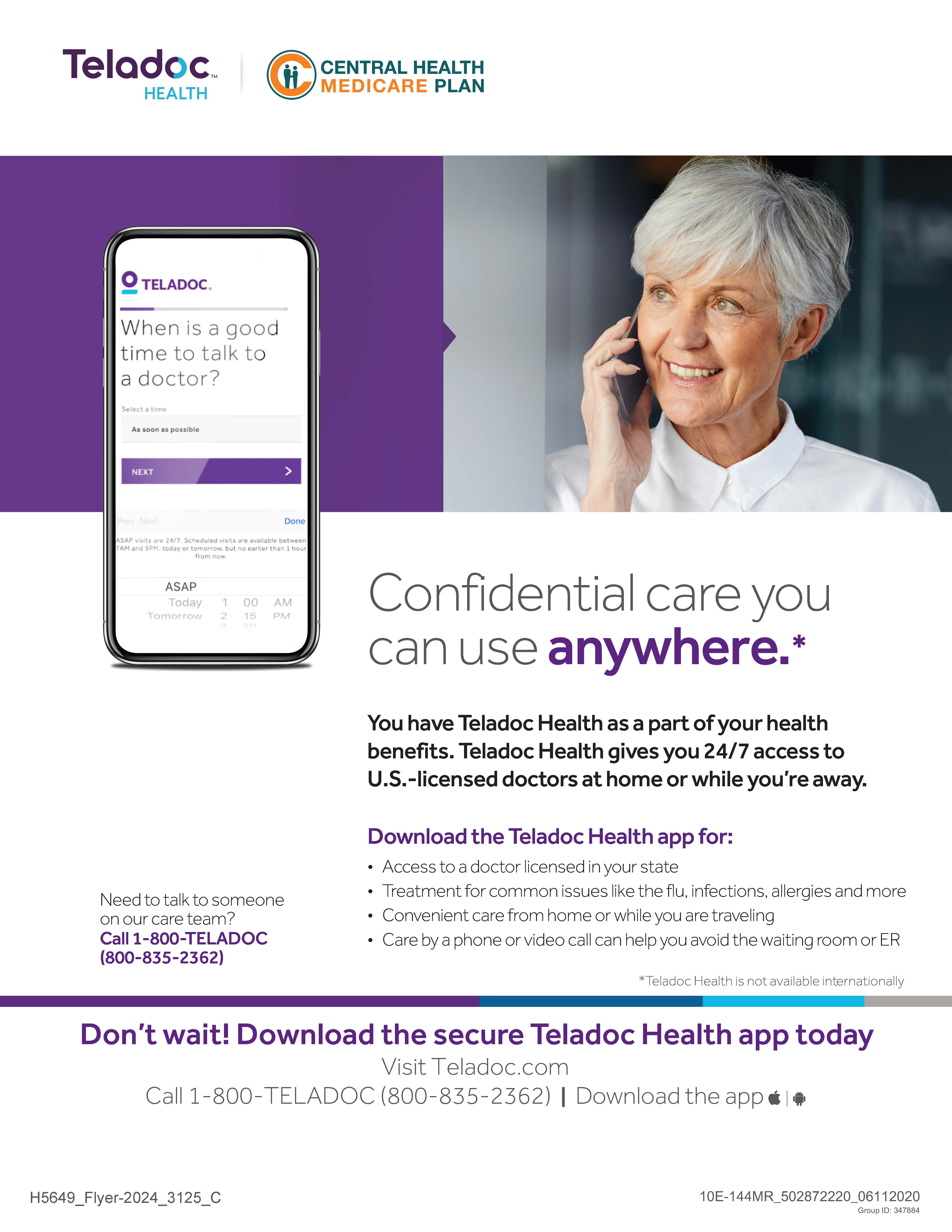 Central Health Plan - Download the App_Page_1