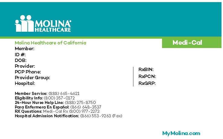 CA Medicaid Member ID